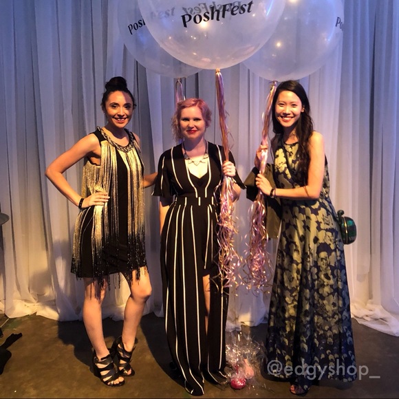 Striped Maxi Romper - Picture 2 of 5